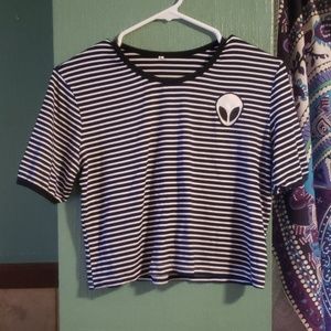 Crop top shirt